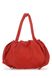 BOTTEGA VENETA Bottega Veneta Women Red Nappa Leather Medium Bulb Handbag