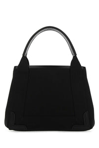 BALENCIAGA Balenciaga Women Black Canvas Cabas Navy Xs Handbag