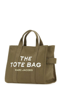 MARC JACOBS Marc Jacobs Women Army Green Canvas Medium The Tote Bag Handbag