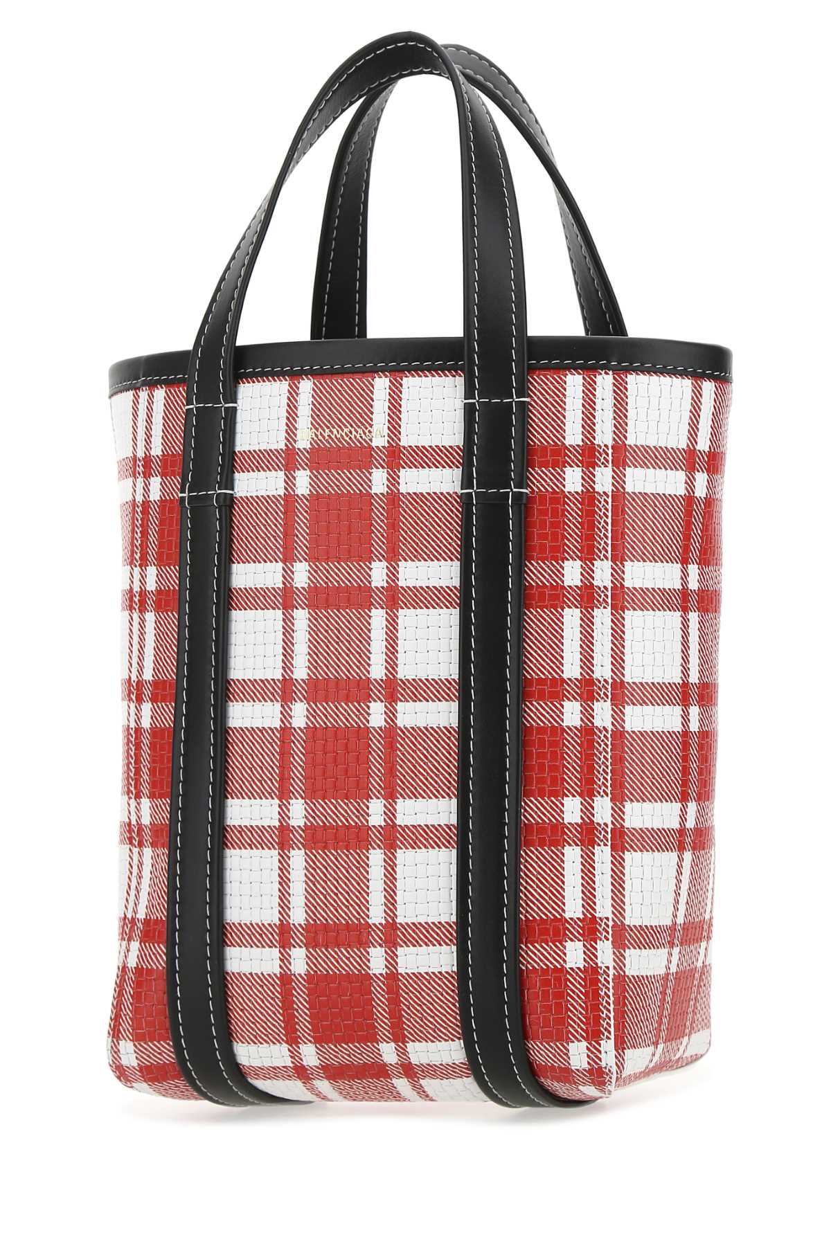 BALENCIAGA Balenciaga Women Printed Leather Small Barbes Shopping Bag