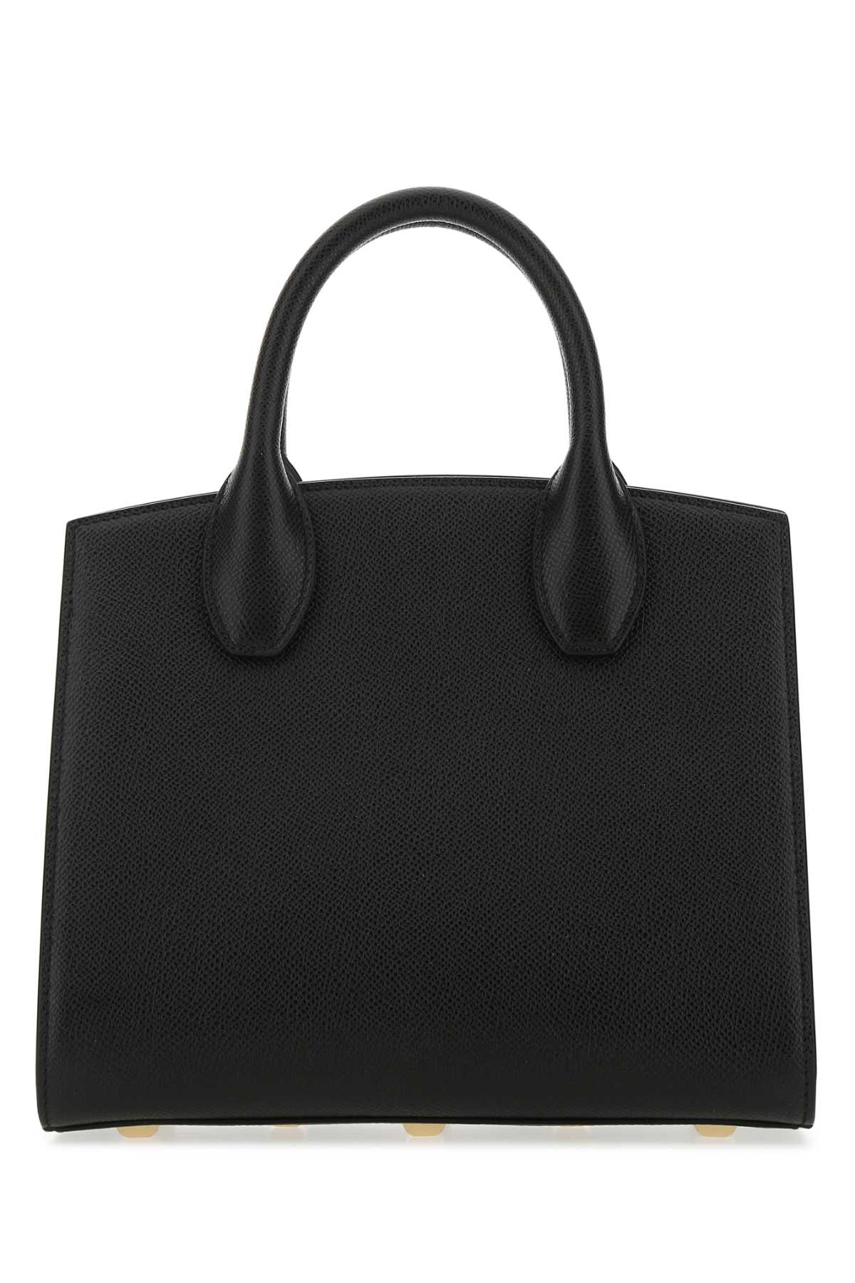 Salvatore Ferragamo Women Black Leather The Studio Handbag