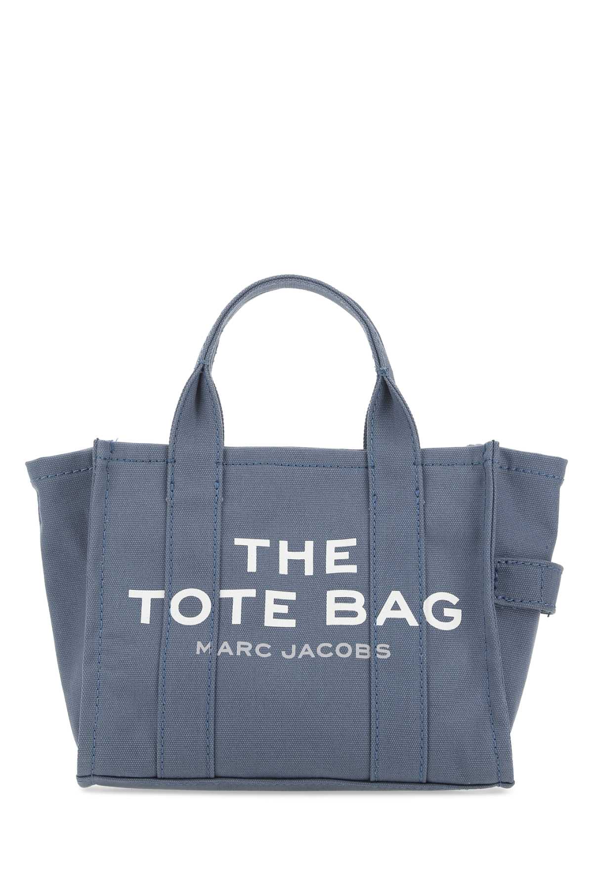 Marc Jacobs Women Air Force Blue Canvas Mini The Tote Bag Handbag