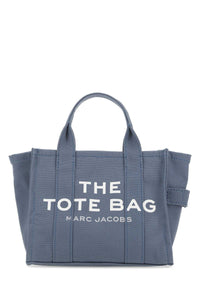 Marc Jacobs Women Air Force Blue Canvas Mini The Tote Bag Handbag