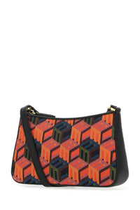 MCM Mcm Women Embroidered Fabric Rockstar Crossbody Bag