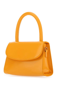 BY FAR By Far Women Orange Leather Mini Handbag