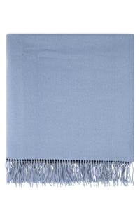 Prada Unisex Powder Blue Cashmere Blanket