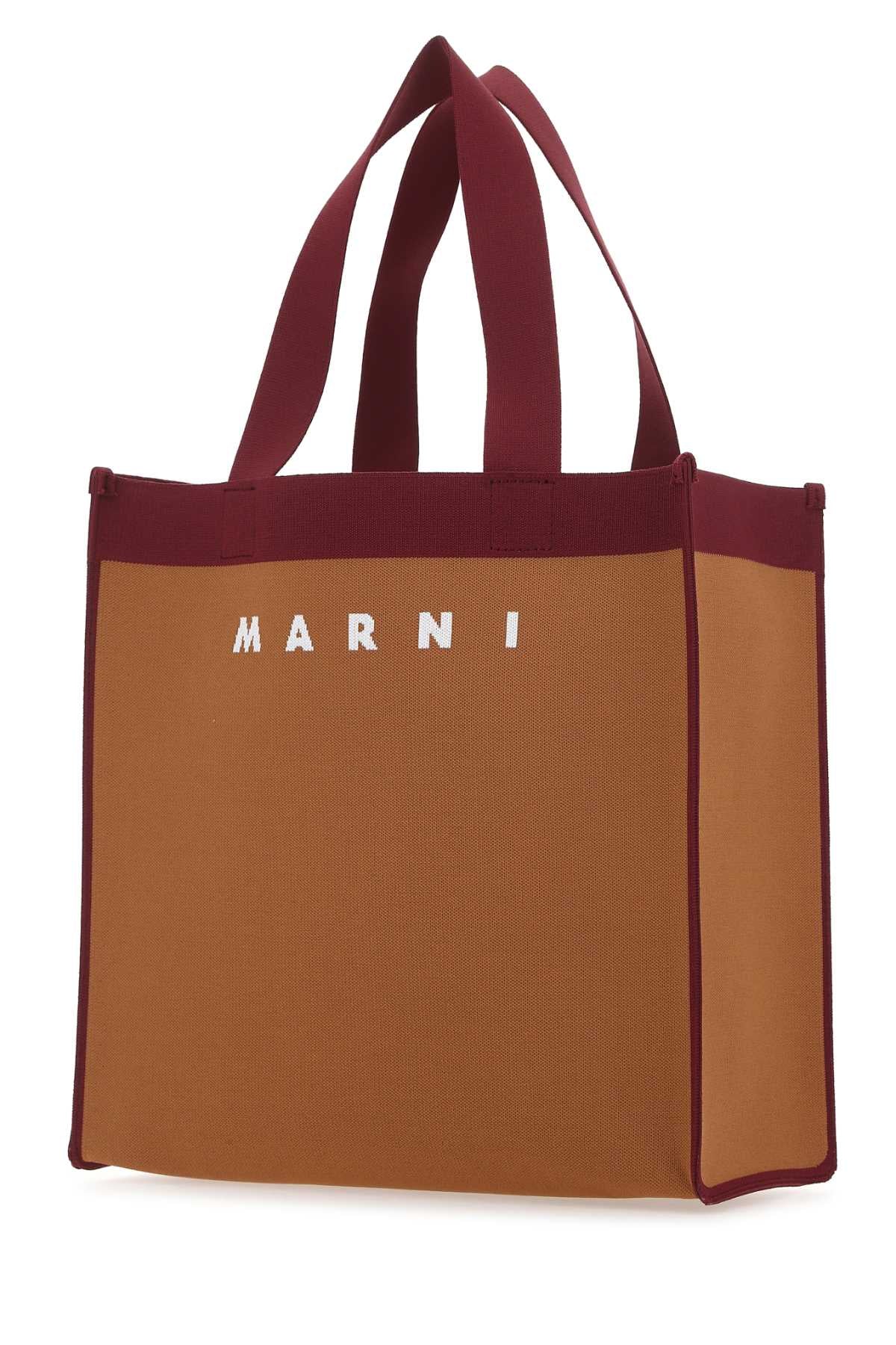 MARNI Marni Women Two-Tone Fabric Medium Shopping Bag