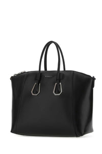 GIVENCHY Givenchy Women Black Leather Small Antigona Sport Handbag