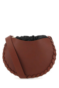 CHLOE Chloe Women Brick Leather Small Mate Crossbody Bag