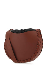 CHLOE Chloe Women Brick Leather Small Mate Crossbody Bag