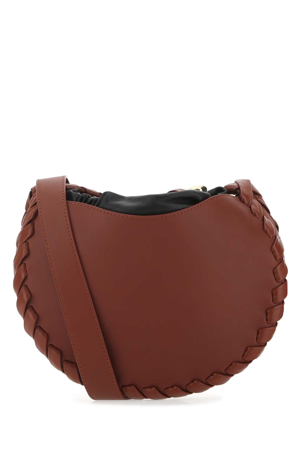 CHLOE Chloe Women Brick Leather Small Mate Crossbody Bag