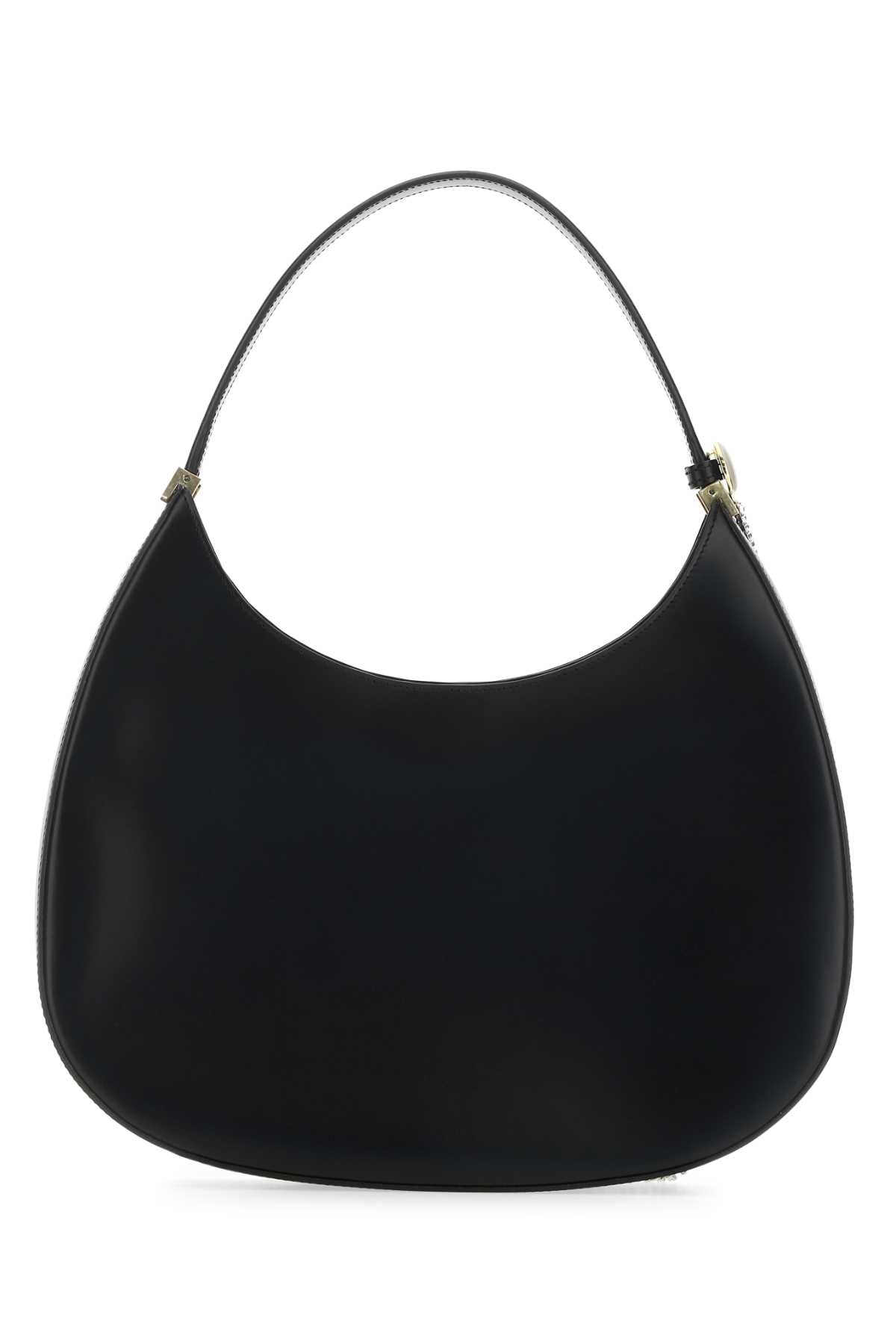 MAGDA BUTRYM Magda Butrym Women Black Leather Vesna Large Shoulder Bag
