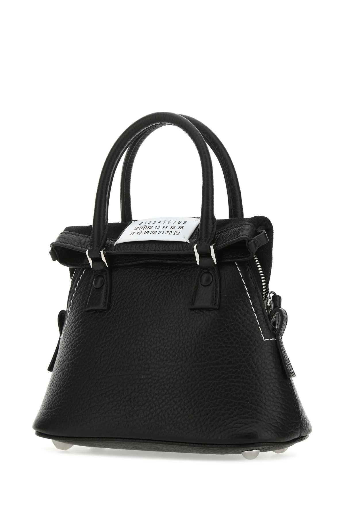 MAISON MARGIELA Maison Margiela Women Black Leather Micro 5Ac Handbag