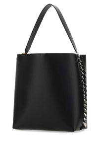 STELLA McCARTNEY Stella Mccartney Women Black Alter Mat Frayme Shopping Bag