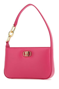 MCM Mcm Women Fuchsia Nappa Shoulder Bag