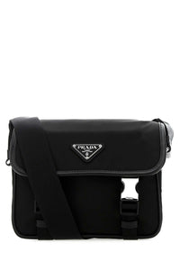 PRADA Prada Men Black Re-Nylon Crossbody Bag