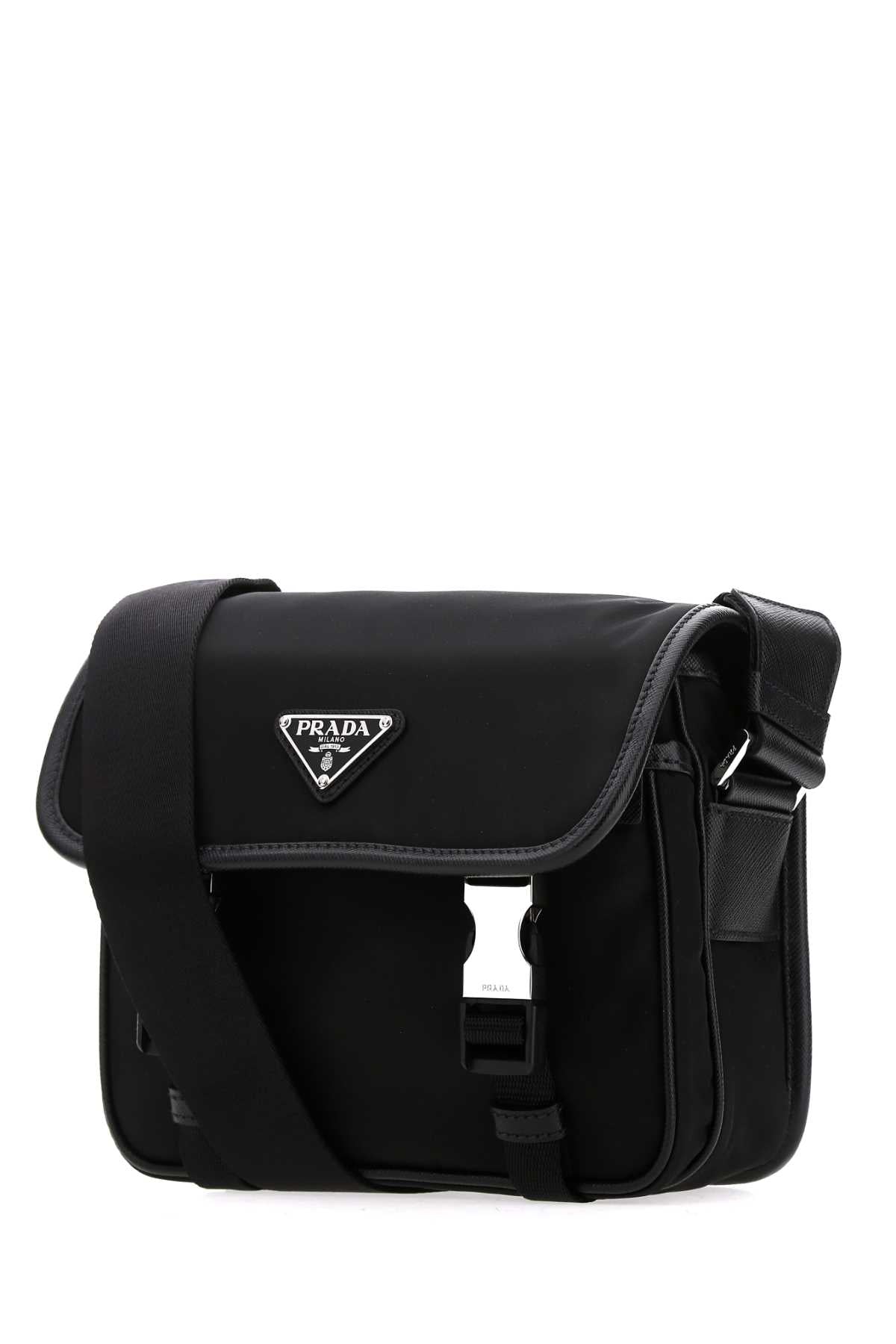 PRADA Prada Men Black Re-Nylon Crossbody Bag