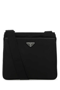 Prada Men Black Re-Nylon Crossbody Bag