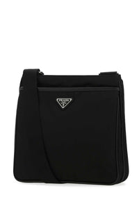 Prada Men Black Re-Nylon Crossbody Bag