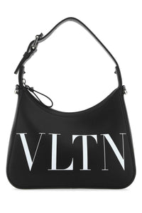 VALENTINO GARAVANI Valentino Garavani Men Black Leather Vltn Handbag