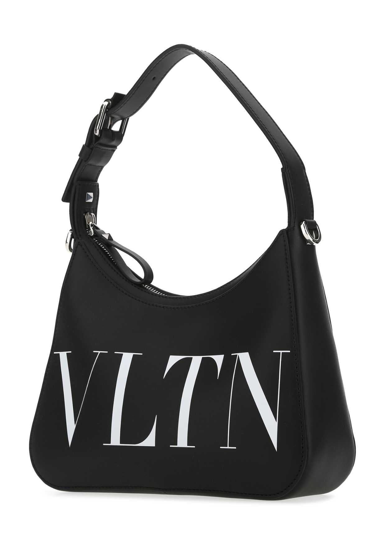 VALENTINO GARAVANI Valentino Garavani Men Black Leather Vltn Handbag