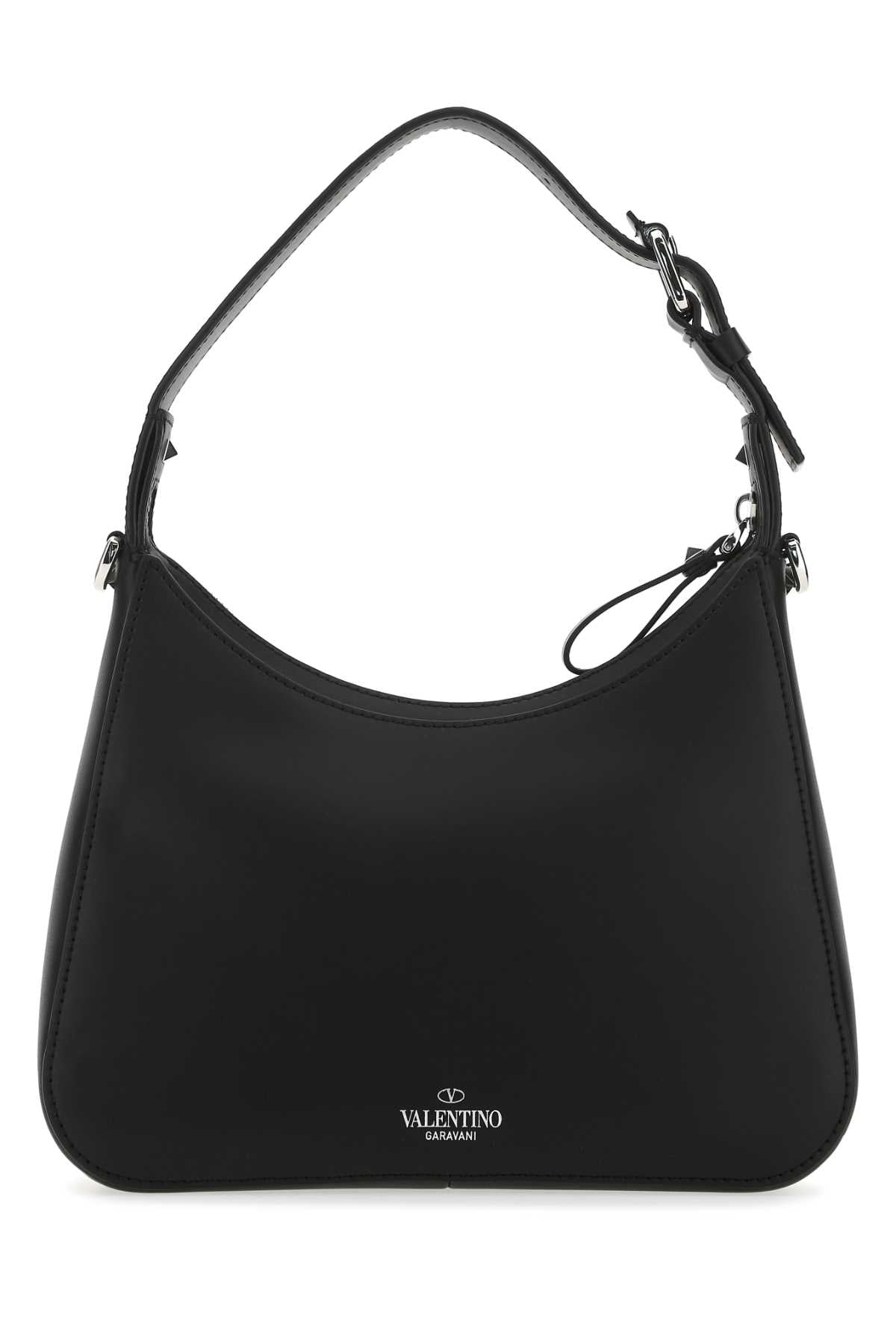VALENTINO GARAVANI Valentino Garavani Men Black Leather Vltn Handbag