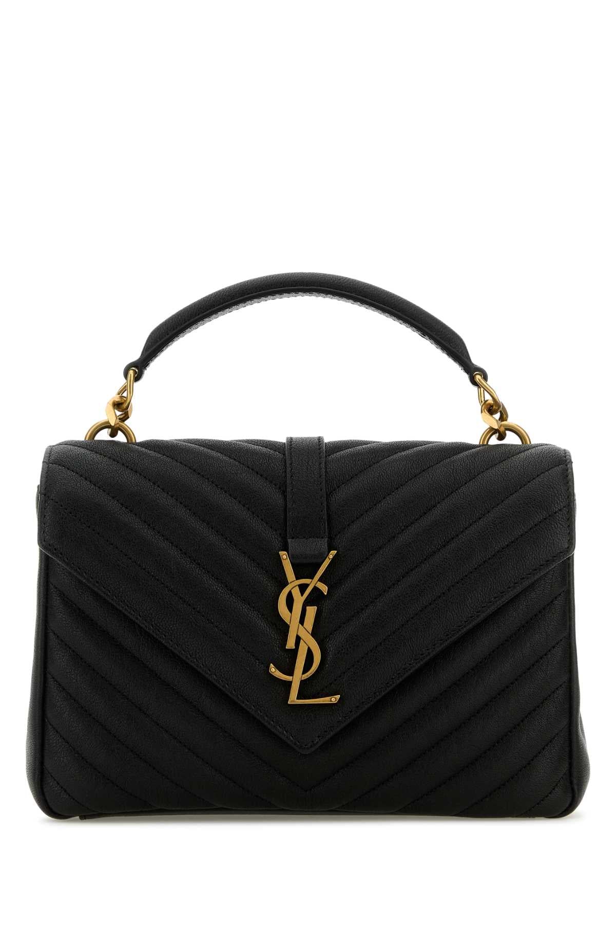SAINT LAURENT Saint Laurent Women Black Medium College Handbag