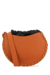 CHLOE Chloe Women Dark Orange Leather Small Mate Crossbody Bag