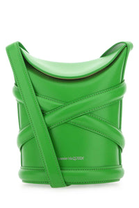 ALEXANDER MCQUEEN Alexander Mcqueen Women Grass Green The Curve Bucket Hat