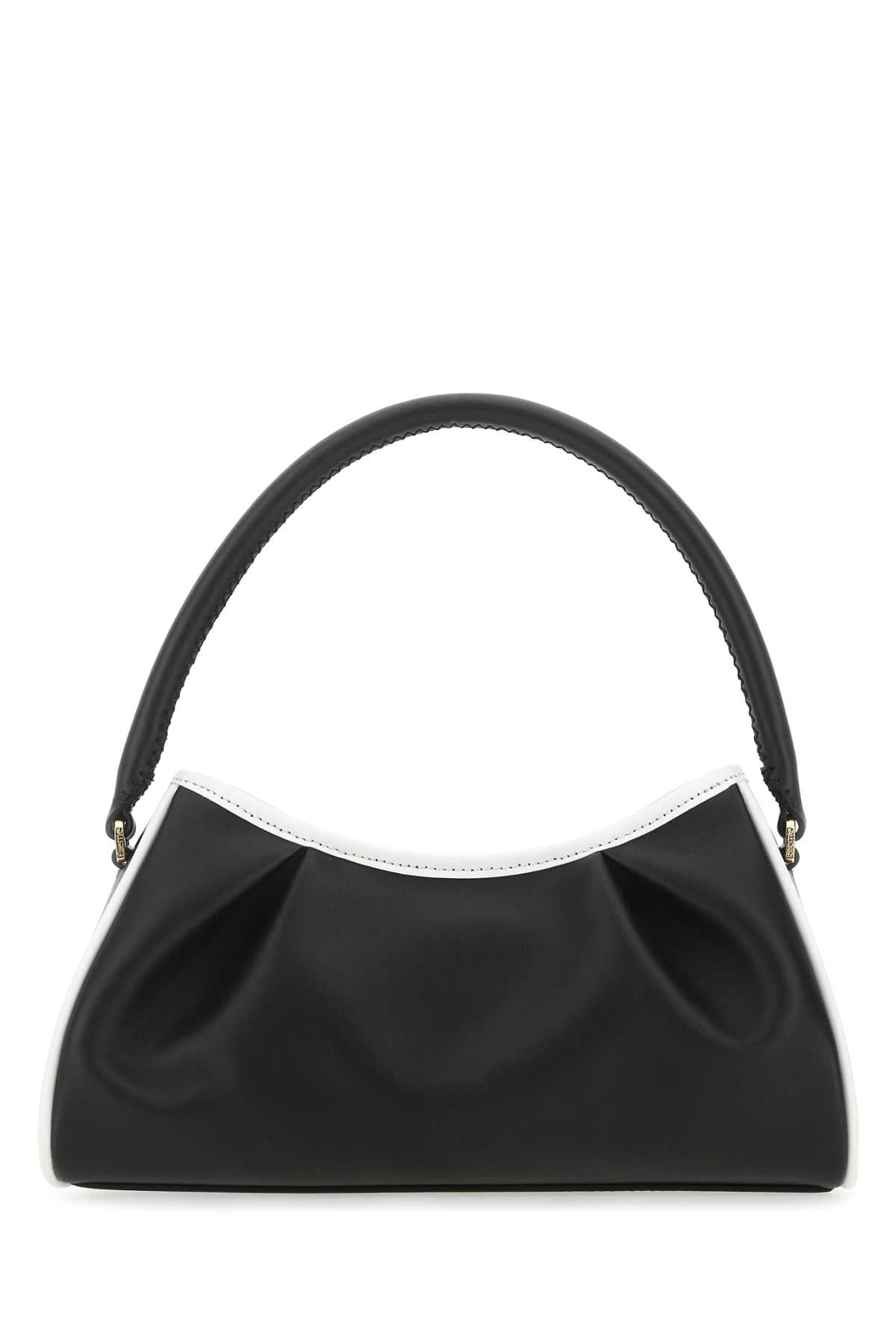 ELLEME Elleme Women Two-Tone Leather Dimple Moon Shoulder Bag