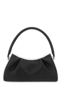 ELLEME Elleme Women Two-Tone Leather Dimple Moon Shoulder Bag