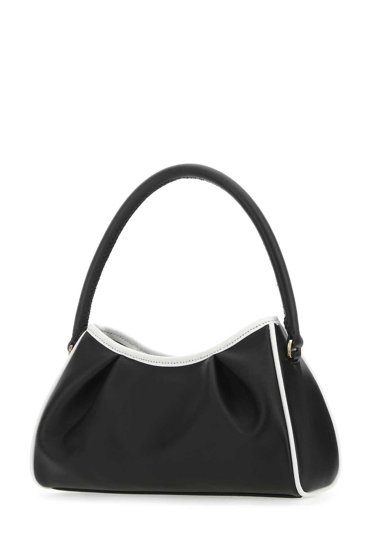 ELLEME Elleme Women Two-Tone Leather Dimple Moon Shoulder Bag