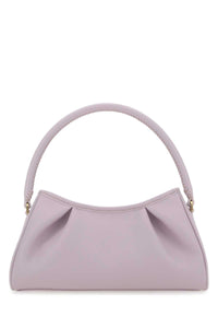 ELLEME Elleme Women Lilac Leather Dimple Moon Shoulder Bag