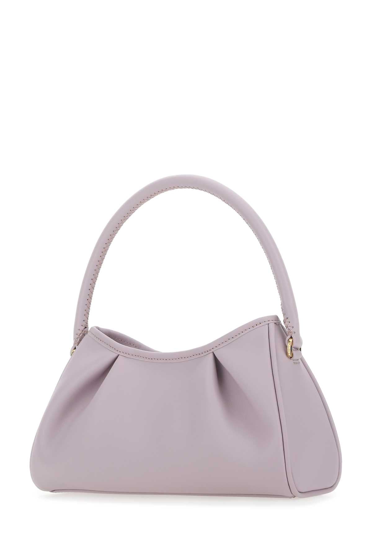 ELLEME Elleme Women Lilac Leather Dimple Moon Shoulder Bag