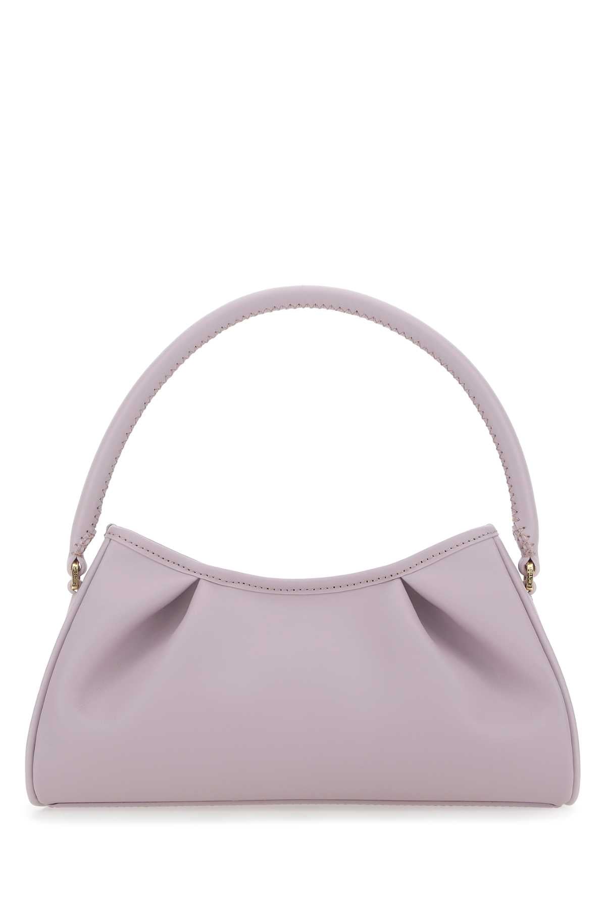 ELLEME Elleme Women Lilac Leather Dimple Moon Shoulder Bag
