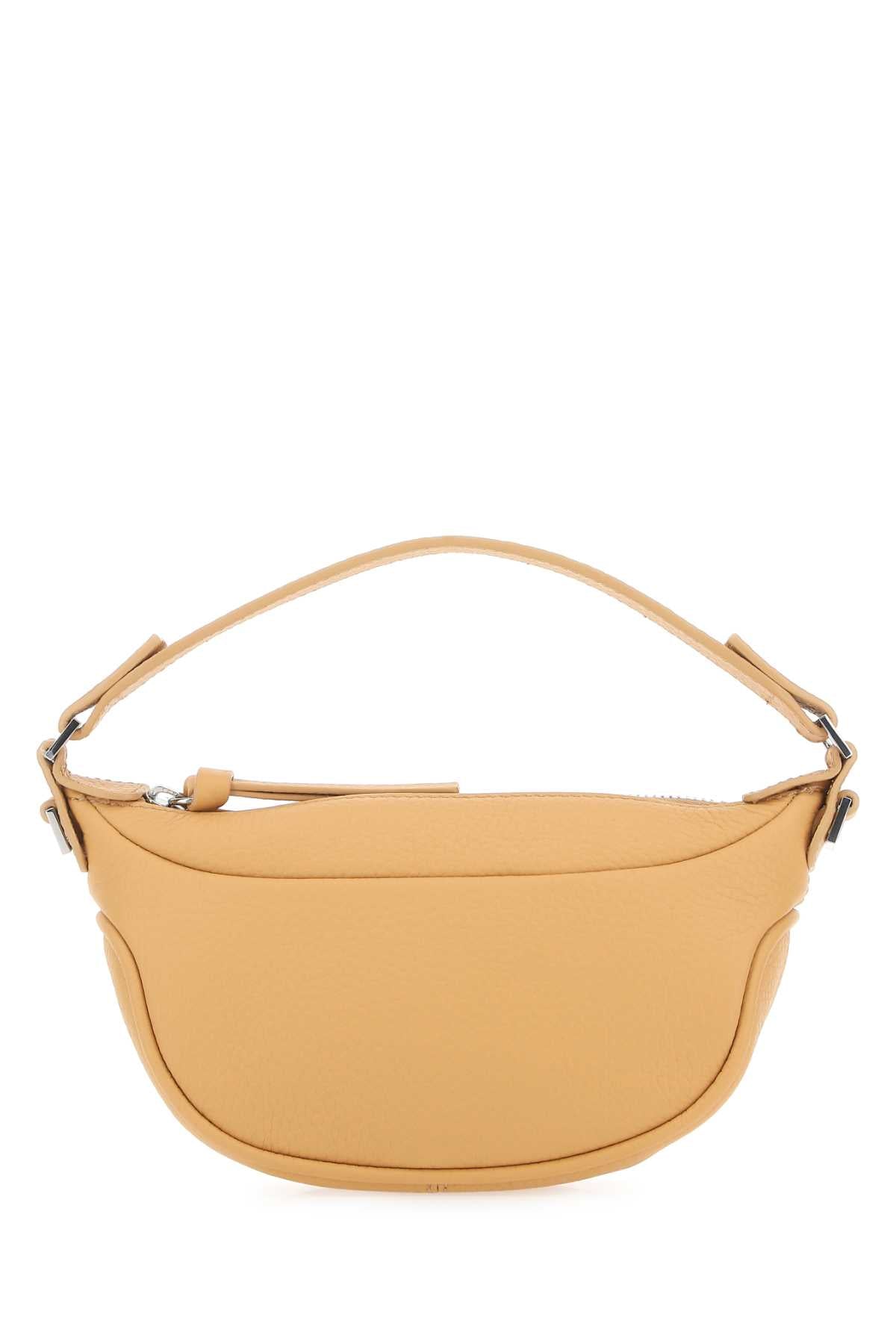 BY FAR By Far Women Sand Leather Mini Ami Handbag