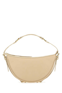 BY FAR By Far Women Cream Leather Gib Shoulder Bag