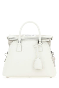 MAISON MARGIELA Maison Margiela Women White Leather 5Ac Handbag