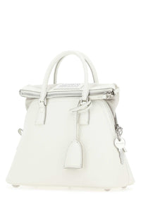 MAISON MARGIELA Maison Margiela Women White Leather 5Ac Handbag