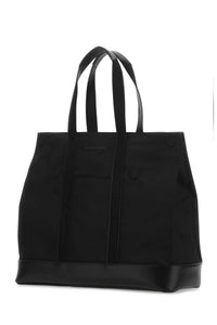 ALEXANDER MCQUEEN Alexander Mcqueen Men Black Fabric Shopping Bag