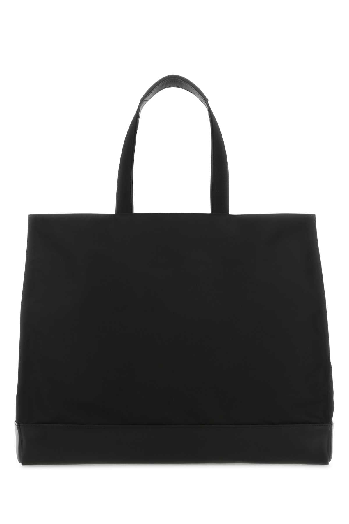 ALEXANDER MCQUEEN Alexander Mcqueen Men Black Fabric Shopping Bag