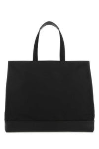 ALEXANDER MCQUEEN Alexander Mcqueen Men Black Fabric Shopping Bag
