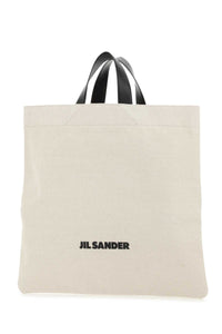 JIL SANDER Jil Sander Women Sand Canvas Shopping Bag