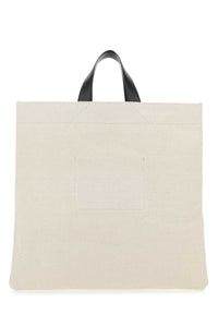 JIL SANDER Jil Sander Women Sand Canvas Shopping Bag