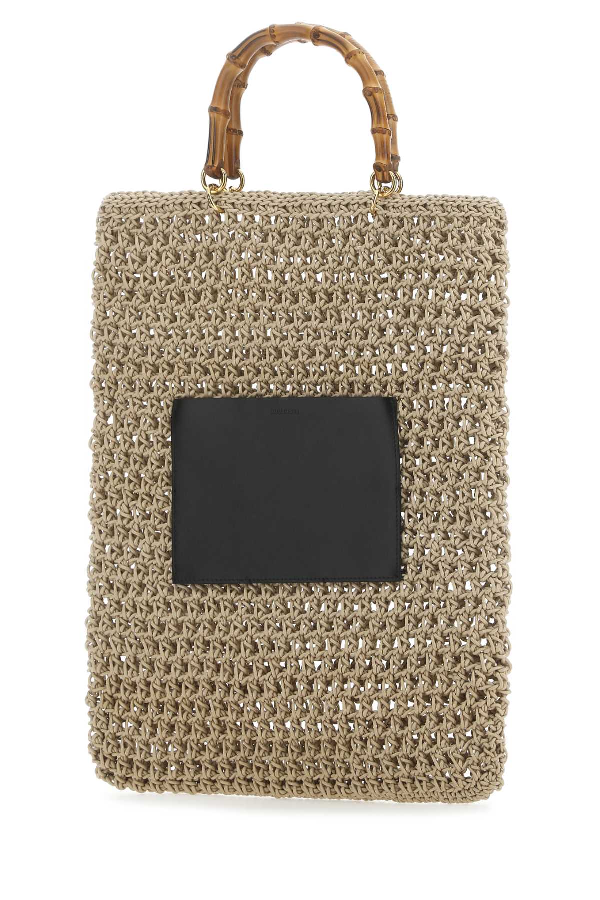 JIL SANDER Jil Sander Women Beige Rope Medium Shopping Bag