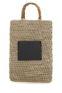 JIL SANDER Jil Sander Women Beige Rope Medium Shopping Bag