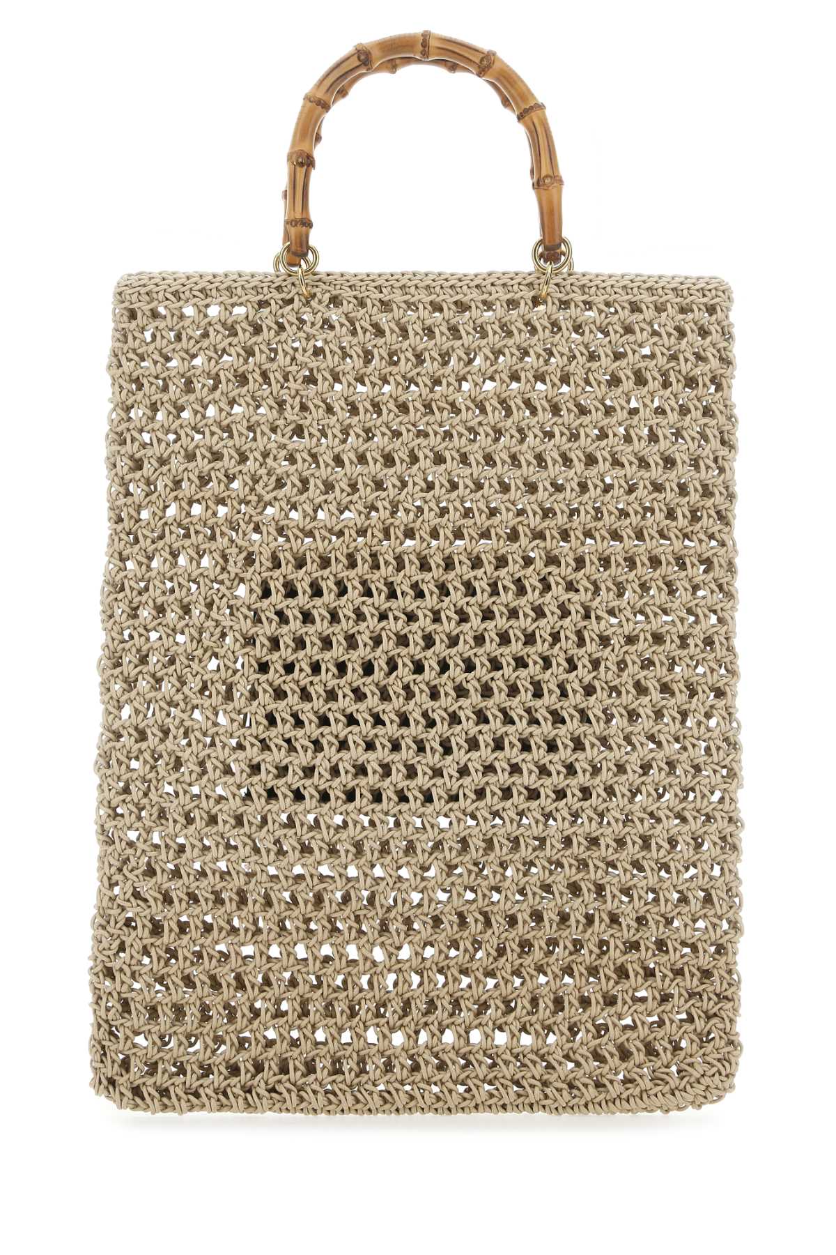 JIL SANDER Jil Sander Women Beige Rope Medium Shopping Bag