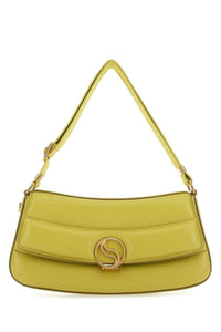 STELLA McCARTNEY Stella Mccartney Women Acid Green Alter Mat Shoulder Bag