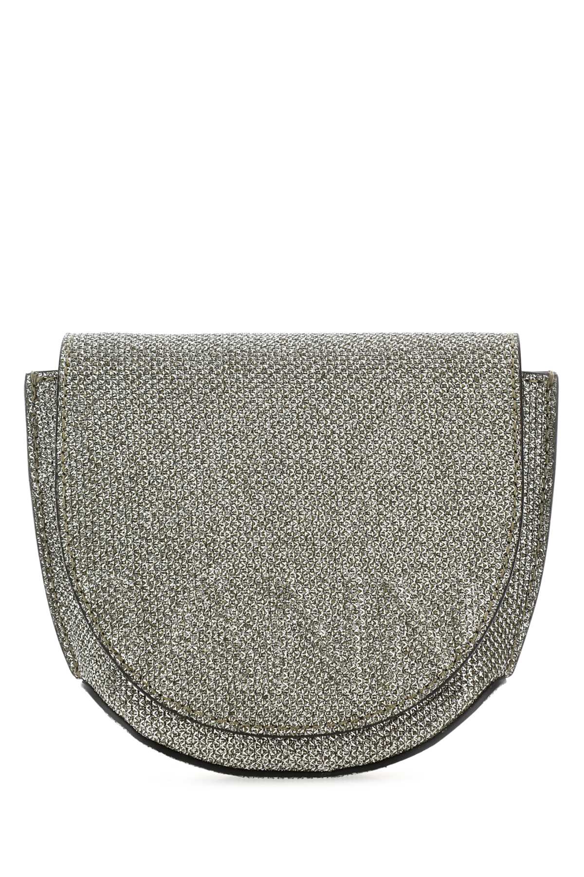 GANNI Ganni Women Silver Polyester Nano Banner Crossbody Bag