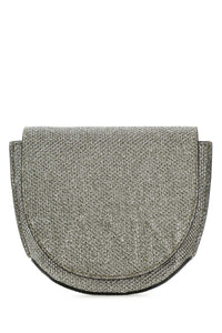 GANNI Ganni Women Silver Polyester Nano Banner Crossbody Bag